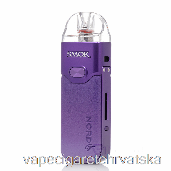 Vape Cigarete Smok Nord Gt 80w Pod Sustav Ljubičasta Gradijent Koža